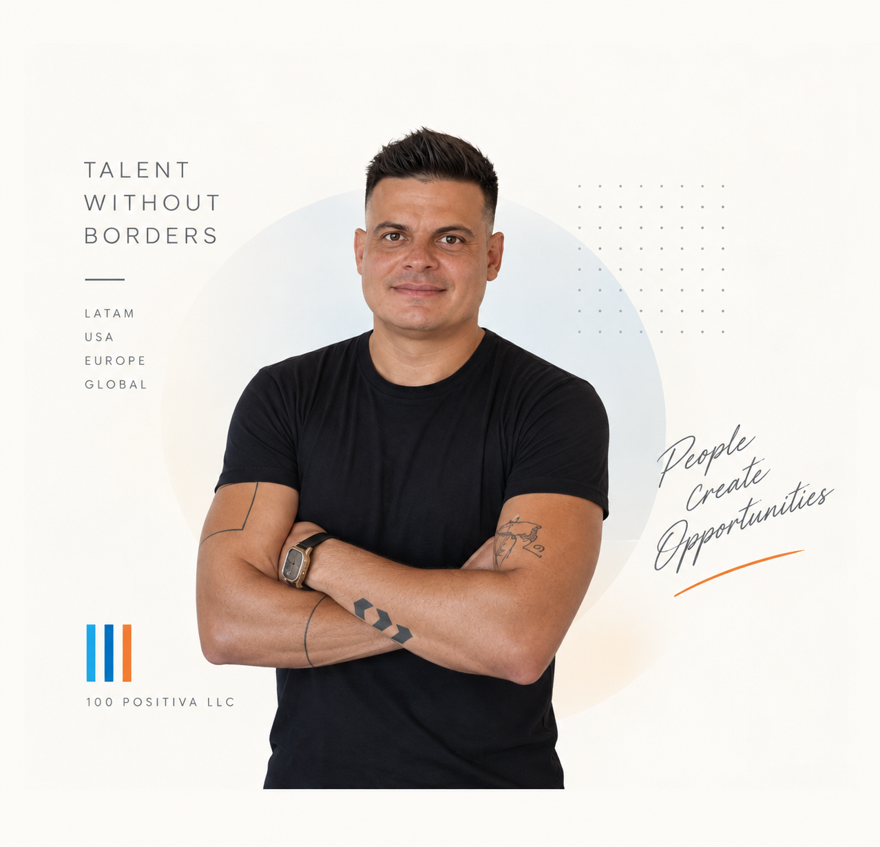 Joaquín Centeno, Founder & CEO of 100 Positiva LLC